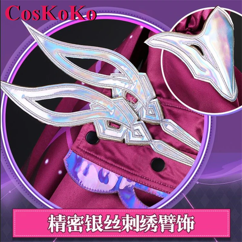 CosKoKo Thelema Cosplay Game Honkai Impact 3 Costume Fashion Sweet Uniform Dress Halloween Party Role Play Clothing XS-XL New