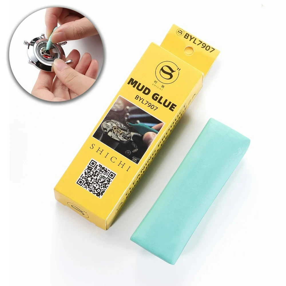 Bergeon 6033 7033 Green Grey Watch Dust Removal Tool Rodico  Putty Watch Dial Cleaner for Watchmakers 1/2pcs Watch Accessories