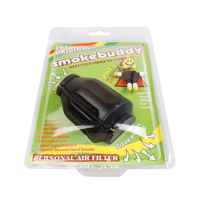 

2Pcs Portable Smoking Air Filter Office Car Personal Smoke Purifier Activated Carbon Filtration Party Supplies Cigarette Gift