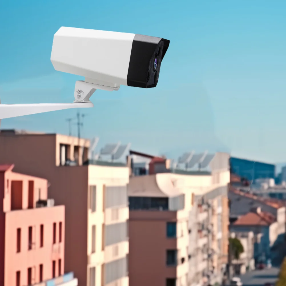 

Security Camera Wall Mount Bracket Adjustable 360 Degree Rotation Sturdy Monitor Camera Holder Compatible with Multiple Brands