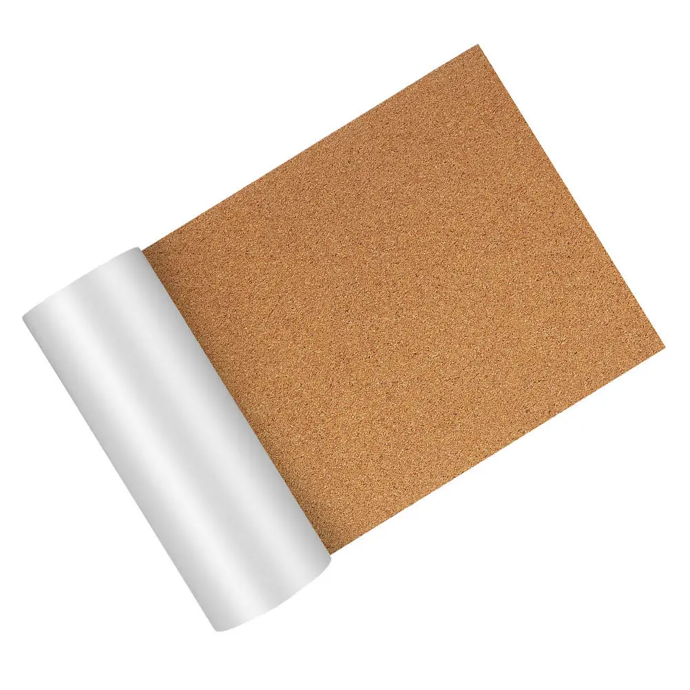 1 Roll Cork Drawer Liner Soft Flexible High Density Nonslip Shelf Liner Sheet for Kitchen Cabinet Bathroom Drawers Storage