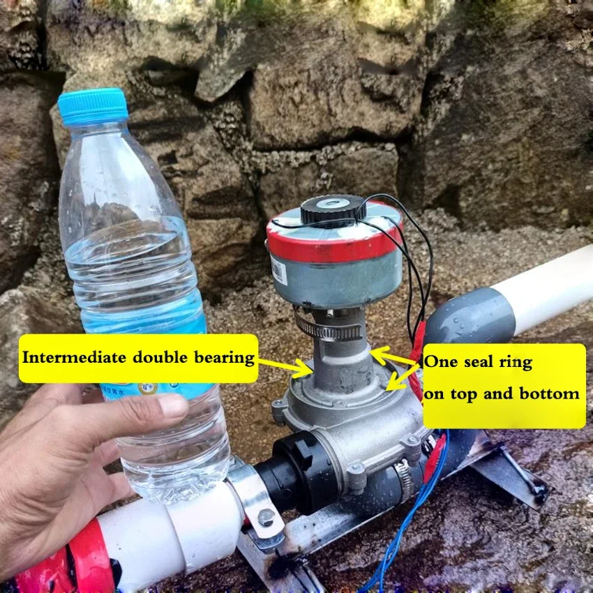 Micro Hydroelectric Generator for 500 Watts 50Hz 220V High Power With Monitoring TV Lighting Computer Outdoor