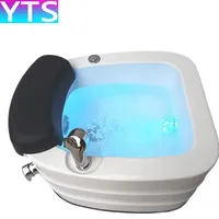 Luxurious Acrylic Pedicure Chair with Massage Jet for Salon and Nail Shop Foot Spa
