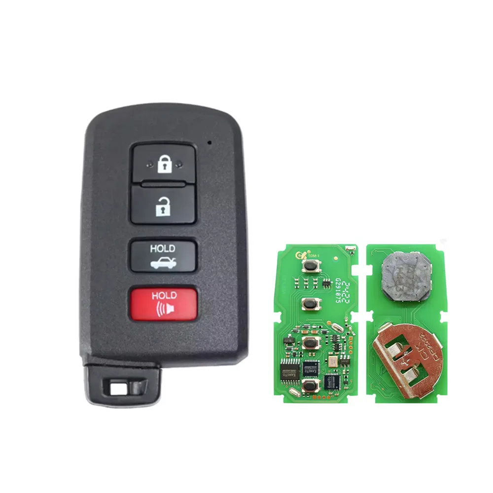 CK TOM Series Universal Key TOM01 pcb Support 8A/4D For Toyota smart key for ck3 programmer