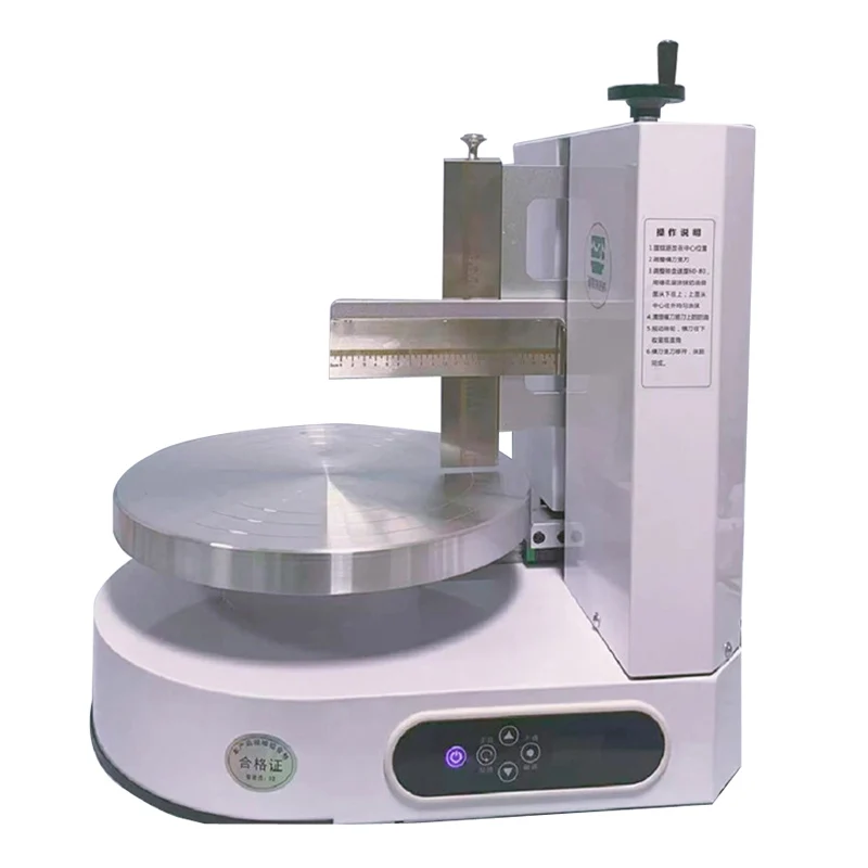 Cake Smearing Machine Cream Smearing Plastering Machine Three-Dimensional Cake Cream Semi-Automatic Smearing Machine