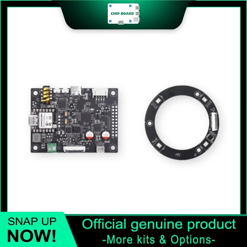 

Seeedstudio reSpeaker Flex XVF3800 Audio Array, AI Voice Capture Module with Beamforming Technology