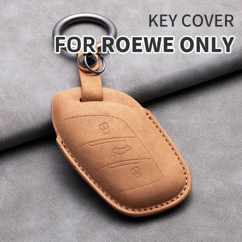 Multi-styles For ROEWE All Series Car Smart Key Case Cover Key Pack Remote Protection Sleeve Auto Special Accessorie Buckle Rope