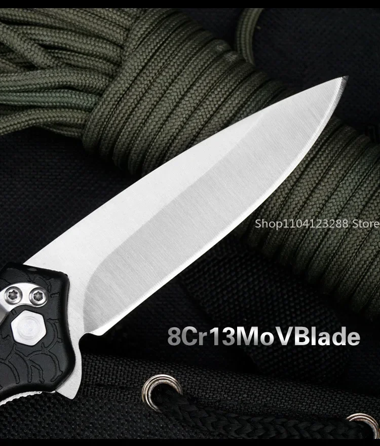 CR 8cr13mov شفرة ABS سكين صغير قابل للطي ، الفولاذ المقاوم للصدأ المحمولة عالية الجودة في الهواء الطلق EDC بقاء التخييم سكين جيب #5