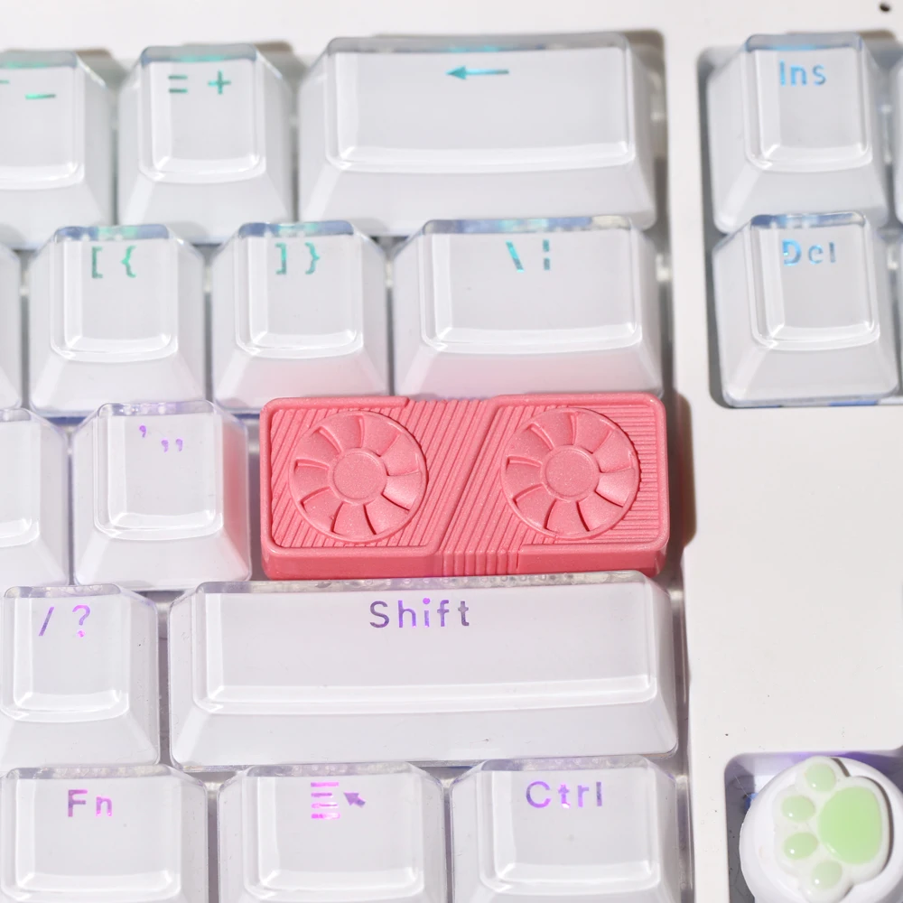 Personalizado Cartão Gráfico Resina Keycap, Keycap DIY para Teclado Mecânico Interruptor MX, Handmade Cor Digite Chave 2.25U, 3060Ti, 1Pc