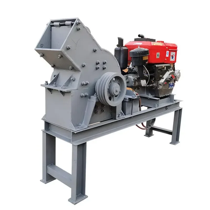 2026 CE XIANGLONG Small Hammer Crusher Machine with AC Motor Gravel Sand Coal Clay Gold Ore Mining High Productivity 20-30t/h