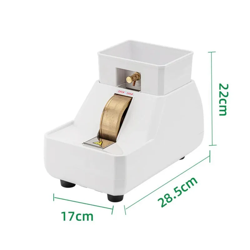 

Электрический станок для обработки линз AC 220В с алмазным шлифовальным кругом V-образной формы для очков - прецизионный инструмент для резки
