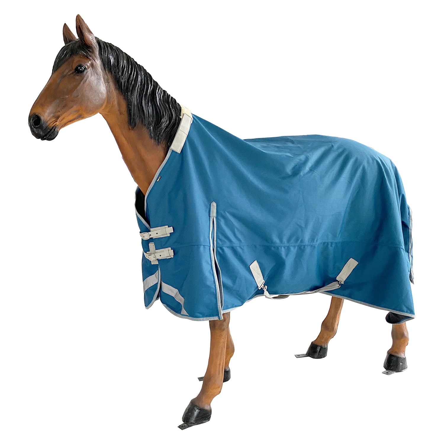 

Wholesale High Quality Equestrian Equip 1200D Waterproof Breathable Combo Turnout Horse Sheet Blanket Rugs