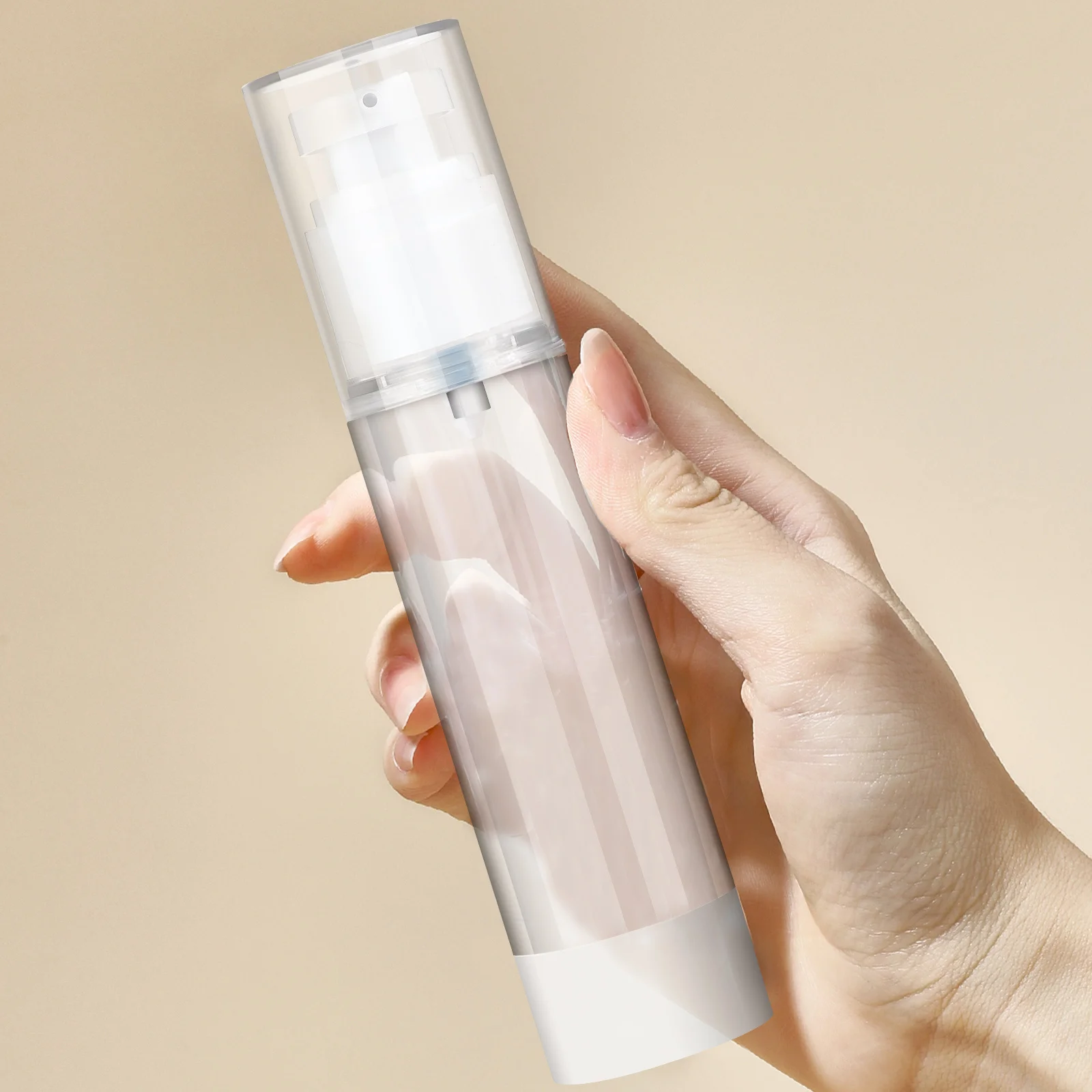 6 pçs garrafas de viagem recarregável à prova de vazamento dispensador conjunto spray loção garrafas para produtos de higiene pessoal maquiagem cuidados com a pele viagem