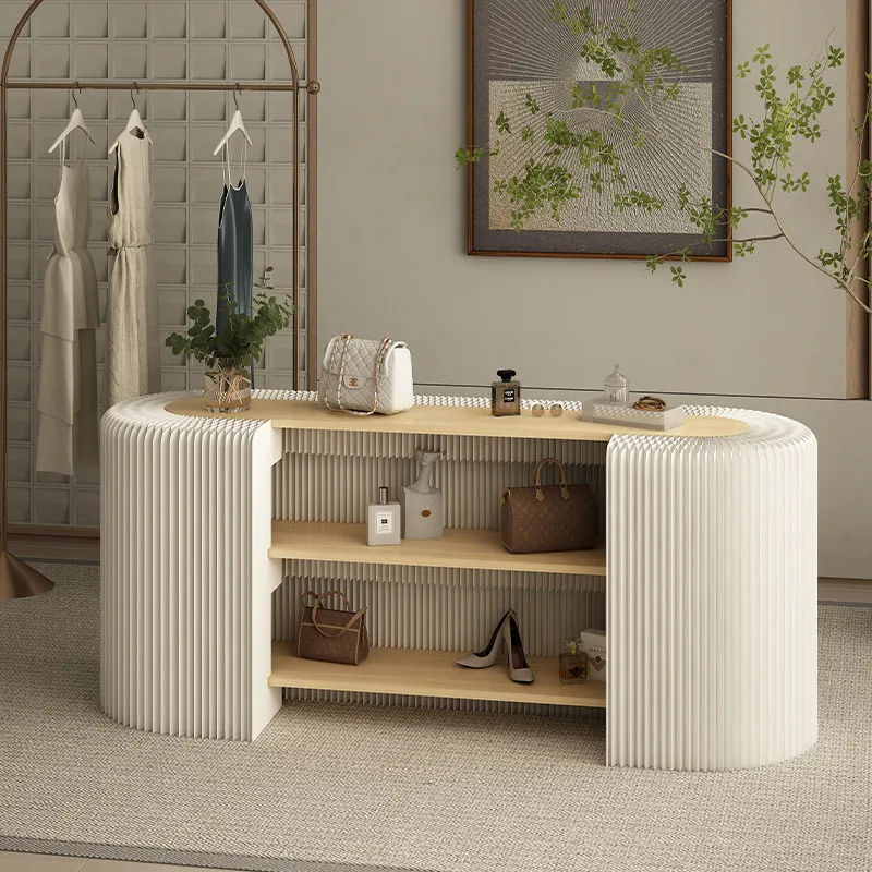 

Pharmacy Reception Desk Supermarket Cashier Counter Business Reception Desk Standing Table Lada Recepcja Modern Furniture