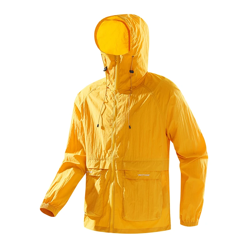 Unisex UV Skin Coats UPF50+ Sunscreen Outdoor Clothing Summer Men's Skin Jackets Sun Protection Thin Windbreakers