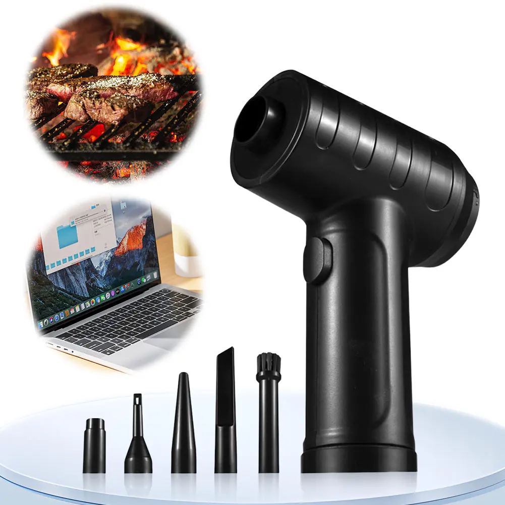 

Compressed Air Duster 51000RPM Rechargeable Cordless Air Blower Keyboard Cleaner for Keyboard Electric Devices Cleaning