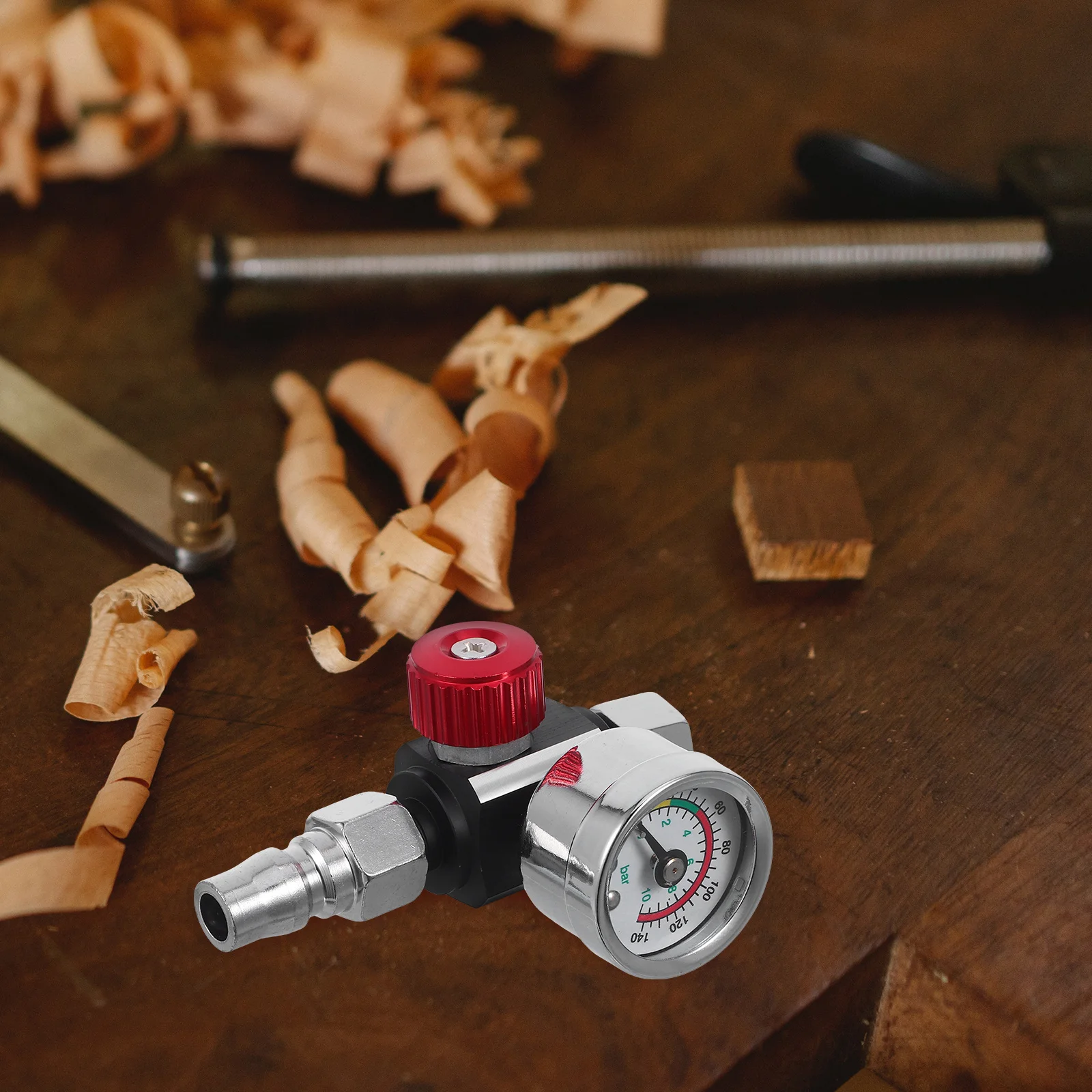 G1 4 منظم ضاغط الهواء صمام بخاخ الطلاء التحكم في الضغط المضمن أدوات تعمل بالهواء المضغوط منظم هواء قوي وموثوق