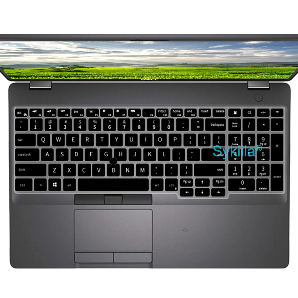 Keyboard Cover for Dell Latitude 15 5500 5501 5510 5511 5580 5590 5591 E5550 E5570 5000 Silicone Protector Skin Case Accessories