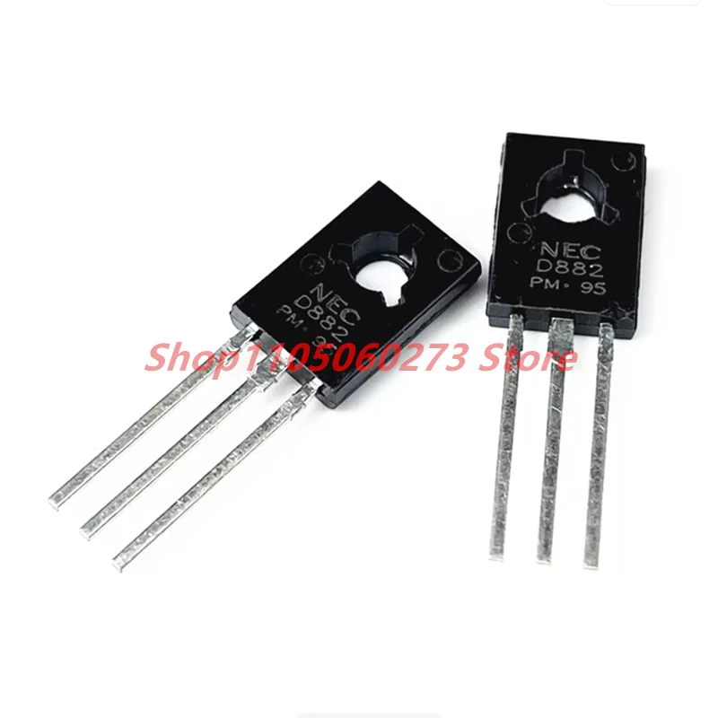 50PCS 2SB772 B772M Audio amplifier transistor 2SD882 D882M SMD TO252/TO-126/SOT89
