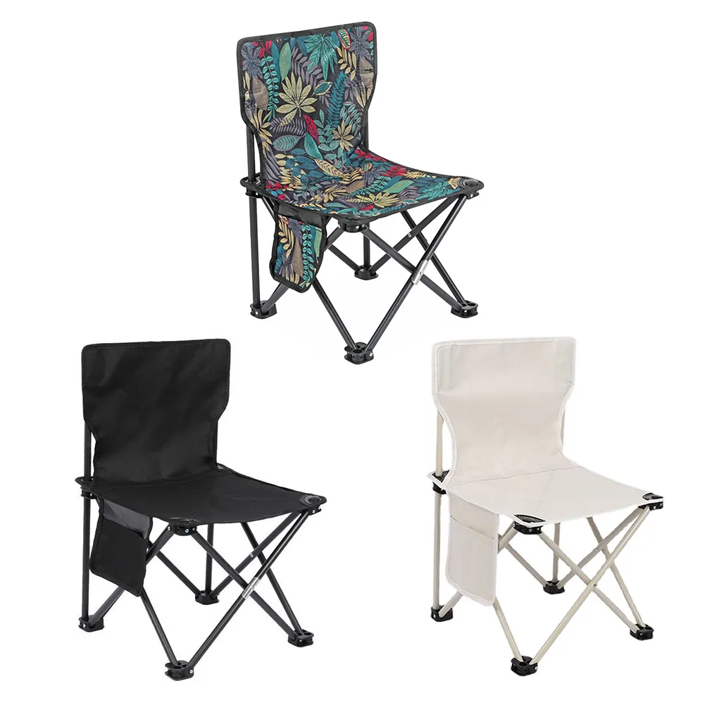 

Portable Foldable Chair Lightweight Multifunctional Folding Furniture Strong Load-bearing Easy Storage for Hiking Fishing Garden