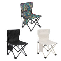 Portable Foldable Chair Lightweight Multifunctional Folding Furniture Strong Load-bearing Easy Storage for Hiking Fishing Garden