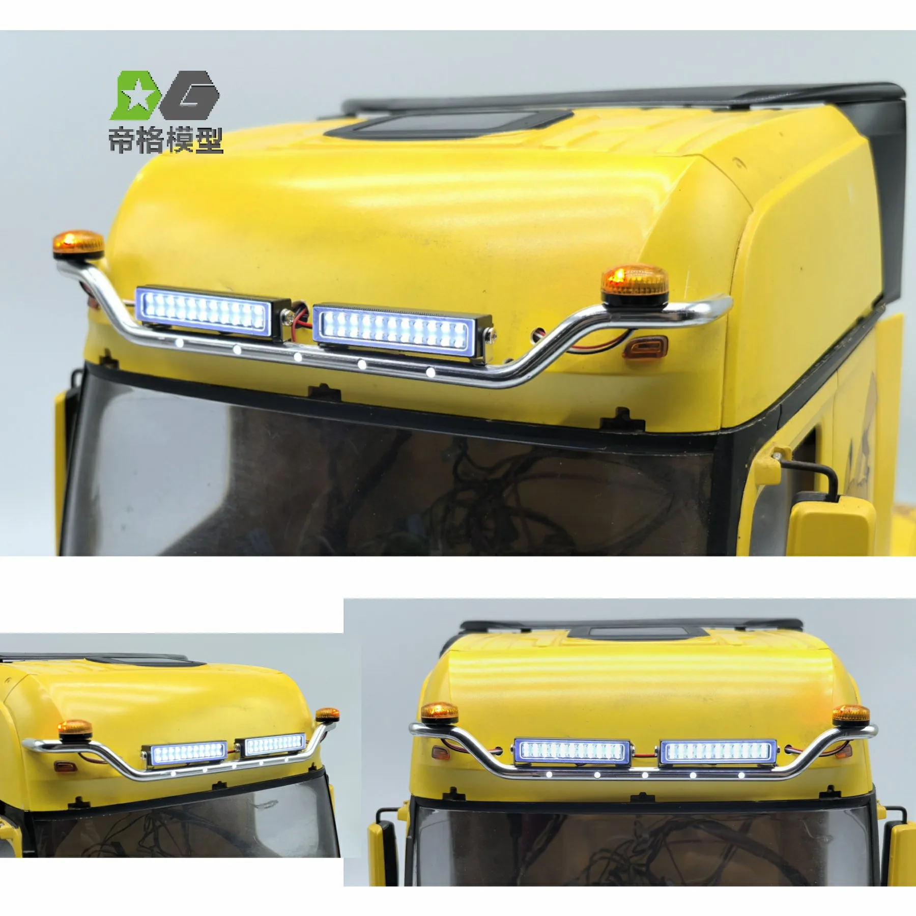 DG modèle 1/14 Tamiya camion lumière supérieure pare-soleil lumière 56348 3363 1851 56335