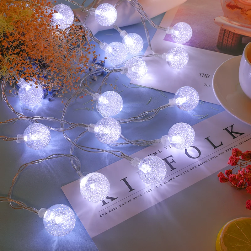 LED color lights  string lights, full of stars, room decoration, home, outdoor courtyard, bar decoration, star small light bulbs