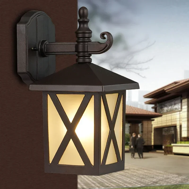 Fashion Garden Balcony Outdoor Waterproof Wall Lamp