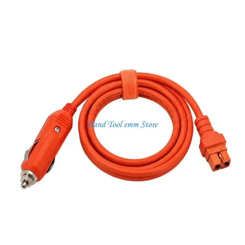 H37F XT60i Female 12V Vehicle Cord, Car Outlet Charging Cable for Camp Battery Unit and Garage Charging Tasks