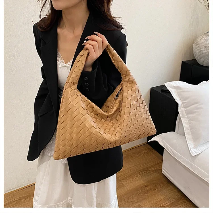 ‌ 2025 французская сумка ручной работы для подмышек - летняя стильная большая сумка через плечо в стиле бохо для женщин