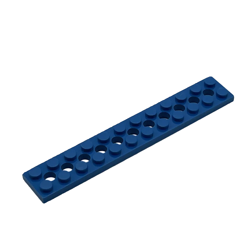Building block MOC 2445c third party domestic parts 2 * 12 base plate with 11 holes science and education accessories
