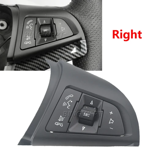 Botón de Control de volumen de coche, interruptor de volante multifunción con Bluetooth para Chevrolet Cruze 2009, 2010, 2011, 2012, 2013, 2014
