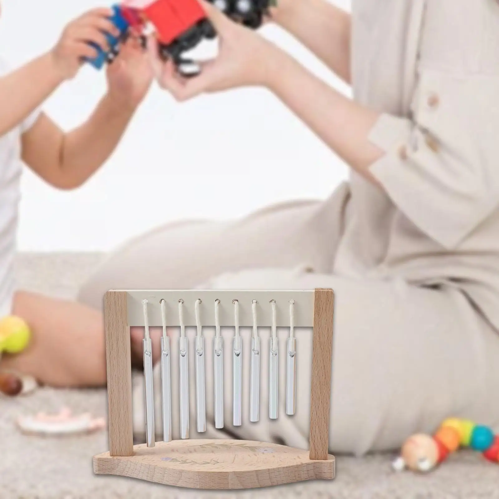 أداة تعليمية Wind Chime لعبة موسيقية للأطفال لممارسة الفصول الدراسية لمرحلة ما قبل المدرسة #3