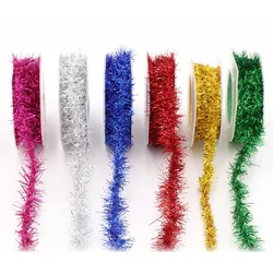 1.5M Christmas Foil Tinsel Christmas Decorations for Wedding Xmas Party Christmas Tree Door Decorations