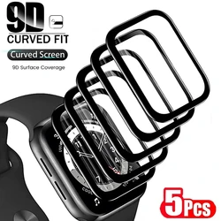 Protector Film For Apple Watch 44mm 45mm 40mm 41mm 49mm 42 38mm Curved Screen Protectors iwatch series 8 7 SE 9 Ultra 10 42/46MM
