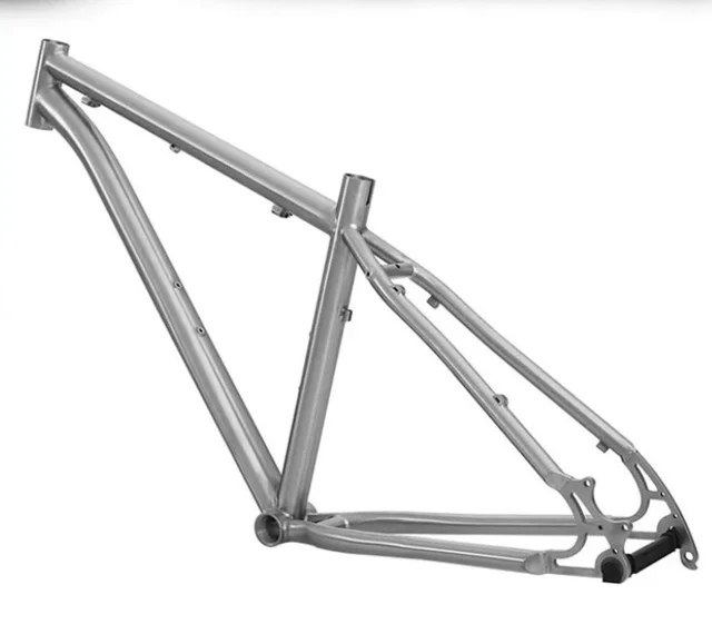 High End 27.5 x 16inch 27.5 x 17 18 Titanium MTB Bike Frame Disc Brake External Cabling Thru Axle Tire size 2.1inch QR 135mm AliExpress 18