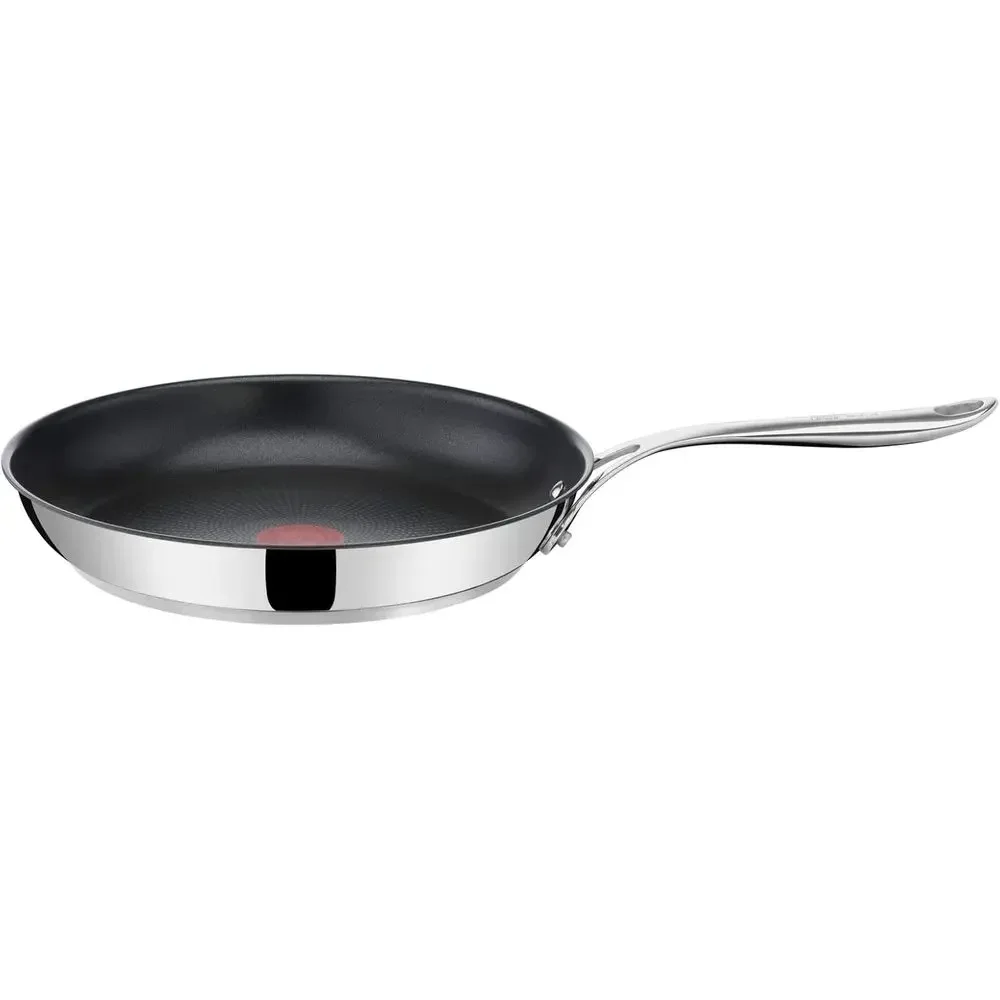 24cm Non-Stick Titanium Frying Pan with Heat Indicator, Induction Ready, Oven Safe, 10-Year Warranty