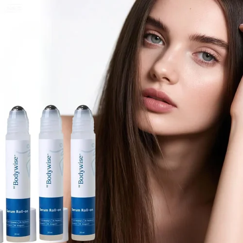 Imagen 2 del producto Suero Roll-On para el Cabello Bodywise, Esencia de Extracto de Plantas, Mejora el Brillo del Cabello, Fortalece la Raíz del Cabello, Repara las Puntas Abiertas, Cuidado del Cabello