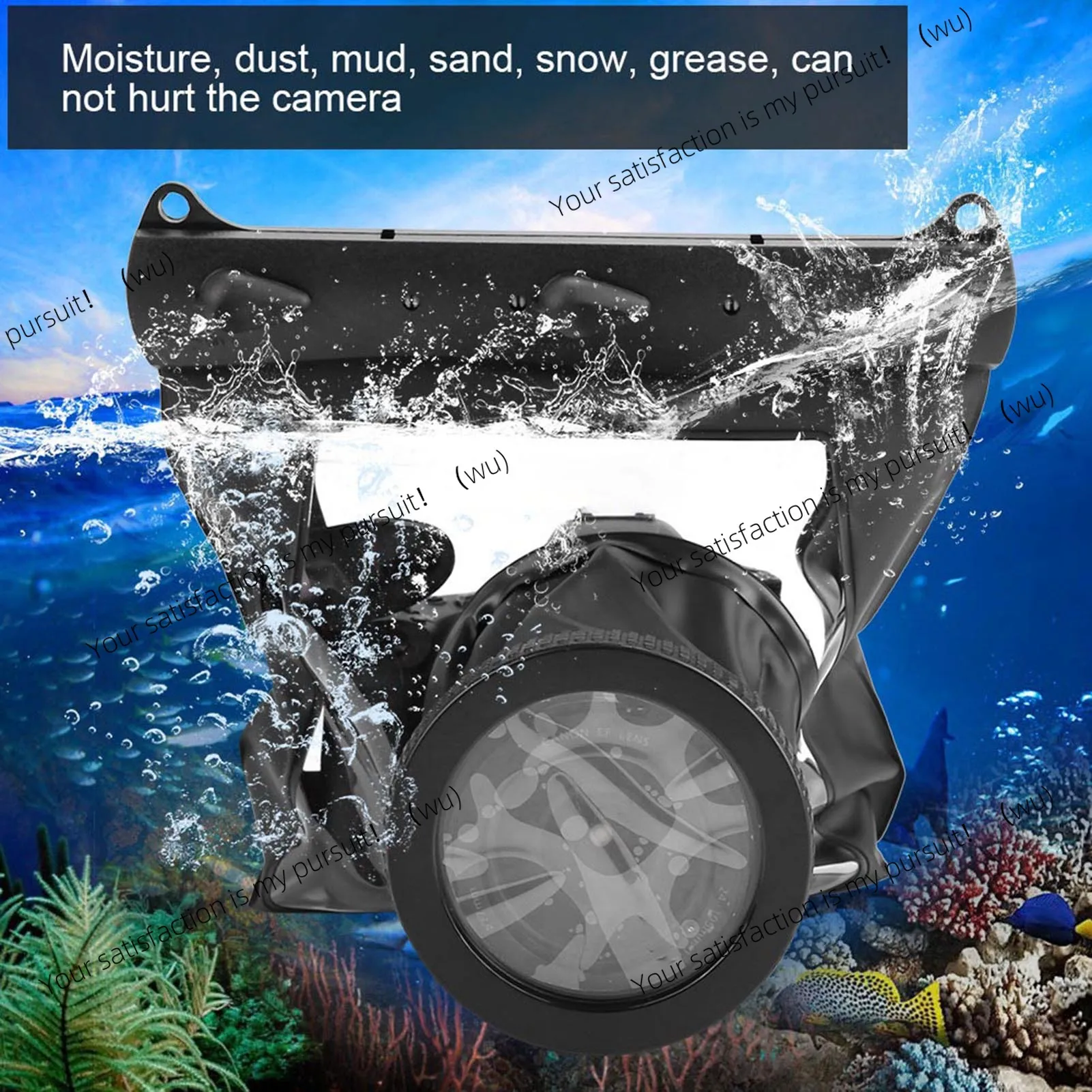 Camera diving case 20M for Nikon SLR camera diving case 20M underwater protective case