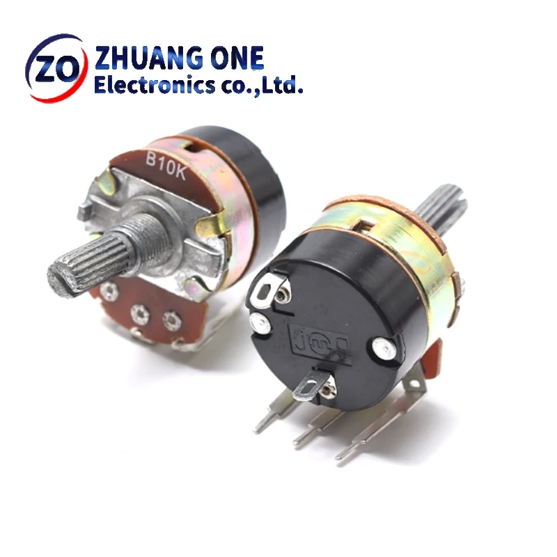 2 шт., регулируемый регулятор скорости сопротивления с переключателем, потенциометр