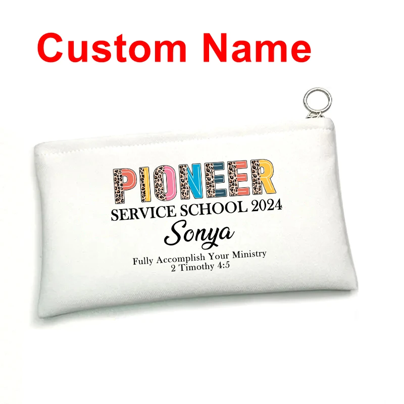 Preaching Pencil Case Jw Pioneer School Purse Jw Makeup Bag Jw Pencil Pouch Jw Gift Jw Pioneer Gift Pioneer School Gift