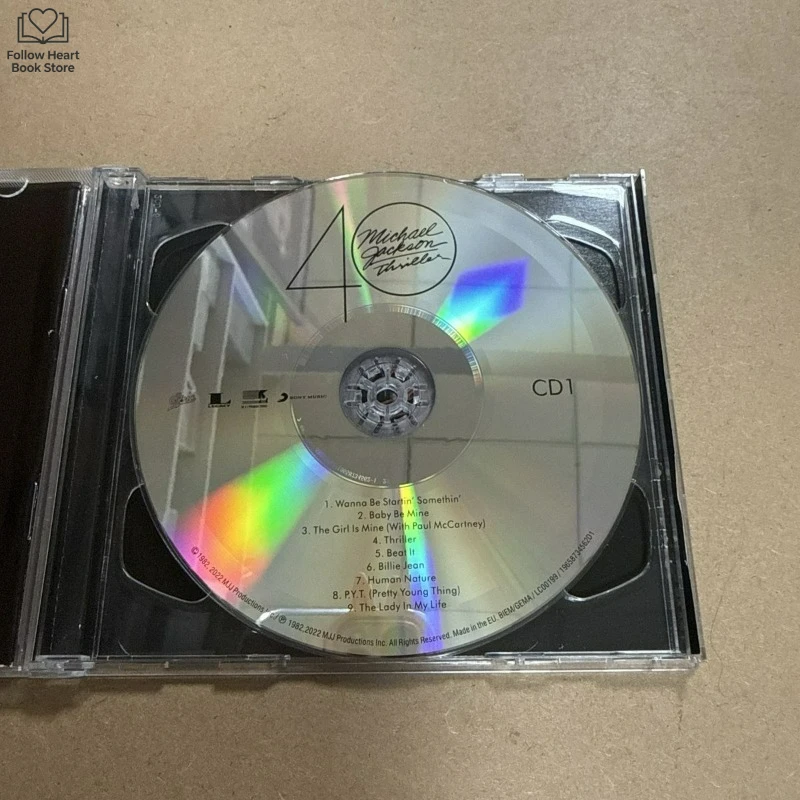 Amerikanischer Sänger Album 40. Jubiläum 2-CD-Set Vinyl-Schallplatten Disc-Box-Set Musik-CD