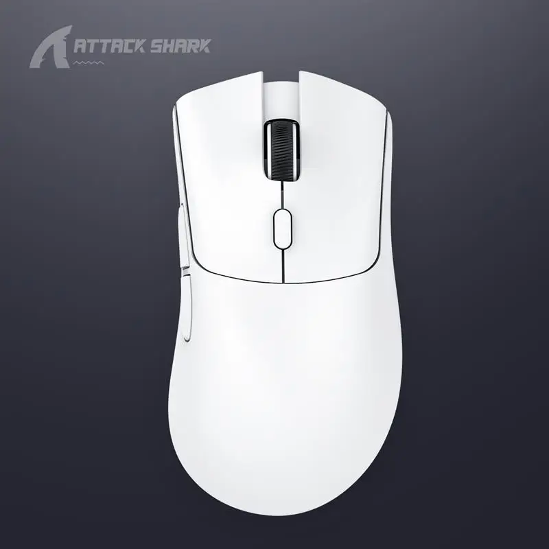 Attack Shark R1 Wireless Mouse Bluetooth Gaming Mouse PAW3311 Sensor,1000Hz Return-rate,Tri-mode,Ergonomic,Rechargeable