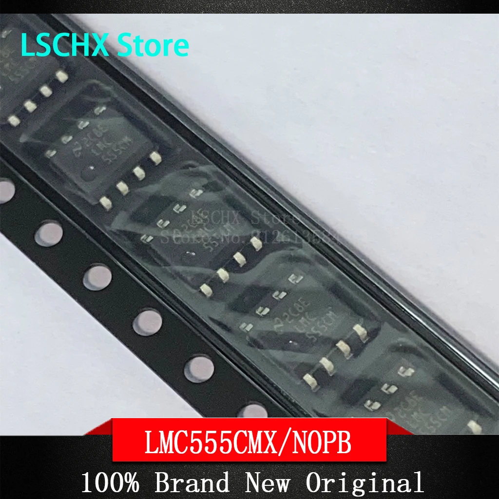 10pieces New and original LMC555CMX/NOPB LMC555CM LMC555 SOP-8 LMC555CMMX/NOPB LMC555CMM/NOPB LMC555CMM MSOP-8