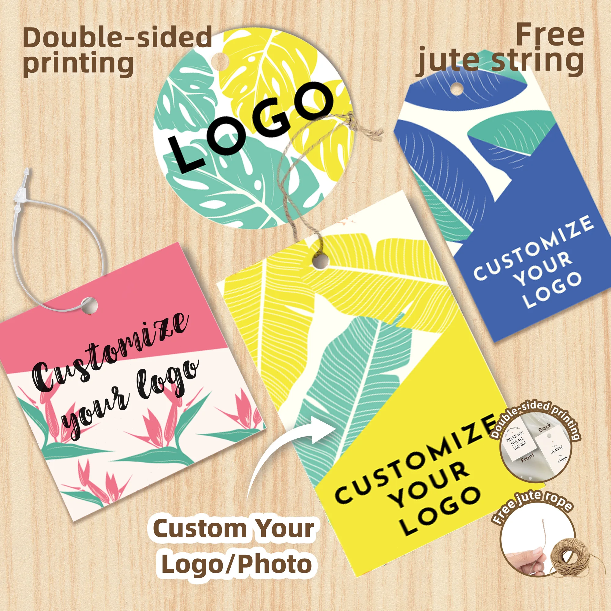 

Custom Hang Tags Labels for Clothes Personalized Hang Tags for DIY Handmade Items for Valentines Gift Wedding Decor