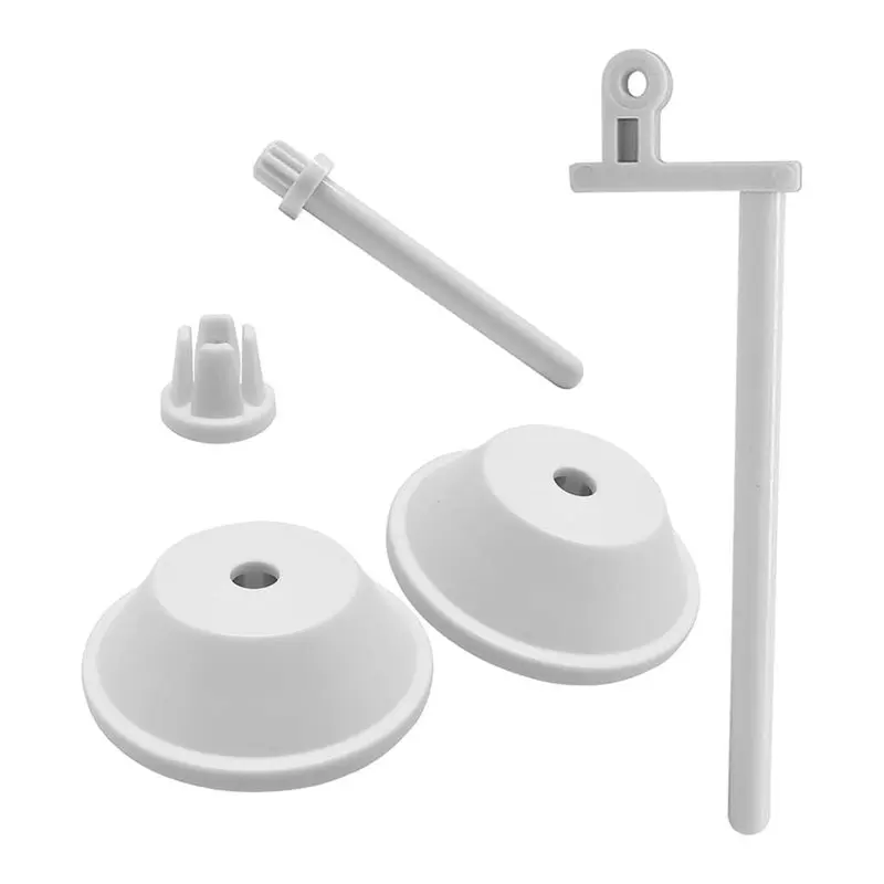NEW HOT In Stock-5Pcs Spool Pin Cap Set Main & Auxiliary Replacement Spool Cap