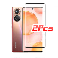 2Pcs Tempered Glass For Honor 60 50 30 Pro 50 Lite X30i X20 SE Full Cover Screen Protector Film For Huawei Nova 8i 9 Pro SE
