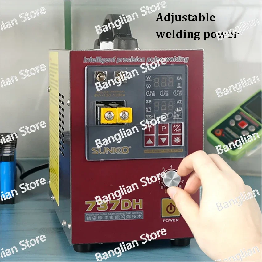 737DH Spot Welding Machine Induction Delay 4.3KW High Power Automatic Pulse Spot Welding Machine For 18650Battery Welding