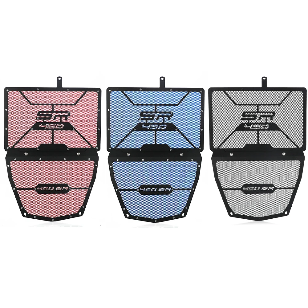 

FOR CFMOTO 450SR 450SS 450SR-S 450 SR/SS/SR-S 2022 2023 2024 Radiator Guard Grille Cover Cylinder Head Engine Guard Complete Set