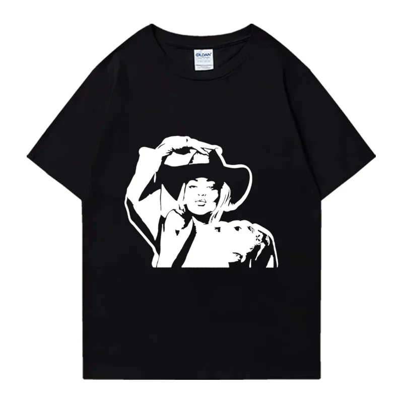 

2025 New Beyonce singer Cowboy Carter album T shirt Men Women vintage Oversized short sleeve T-shirts Unisex 100% Cotton Tops